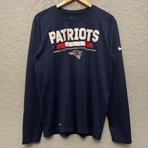 Nike New England Patriots Long Sleeve Shirt - Picture 2 of 8